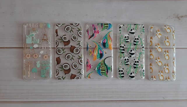 Силикон для Apl IPh 12 PRO 12, прозрачный с картинками 1