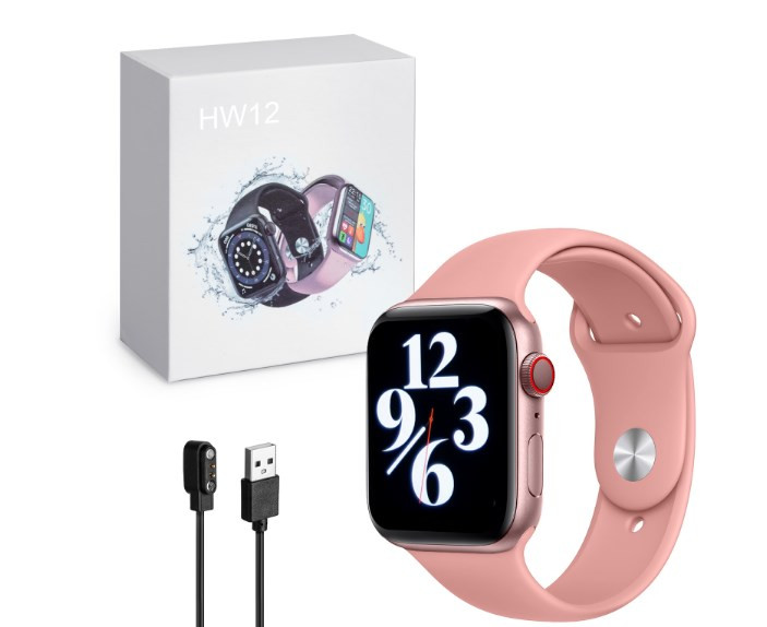 Фитнес браслет HW12 40mm Bluetooth 4.0, розовый