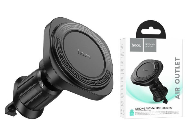 Автодержатель HOCO H28, Rainbow ring magnetic car holder