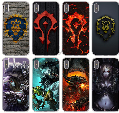 Накладка для Apl IPh 5/5S/SE World of Warcraft 1