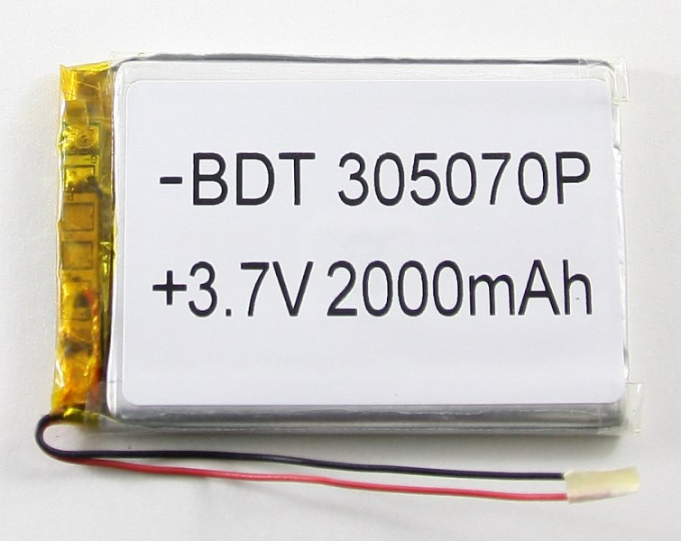 АКБ универсальная 3480102мм 3500mAh 3,7v