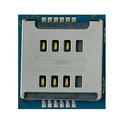 Коннектор SIM для LG E615 (Optimus L5 Dual) Оригинал