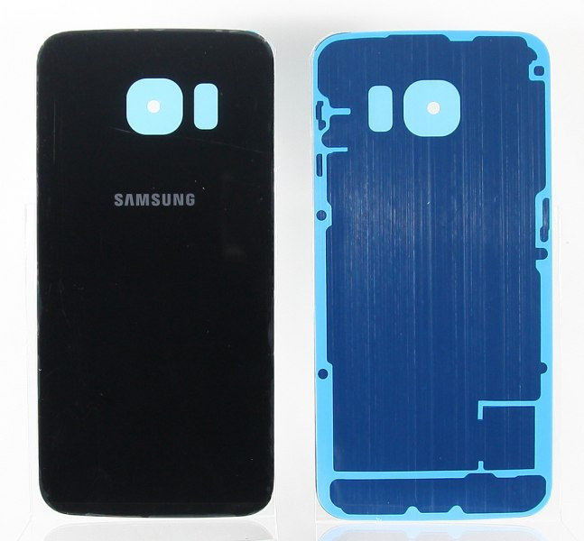 Крышка АКБ для Samsung G925F (S6 Edge) (черный)