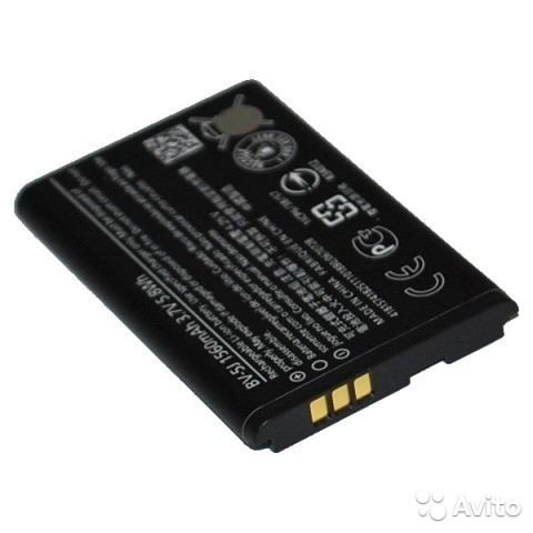 АКБ для NOK BV-5J Lumia 435 532