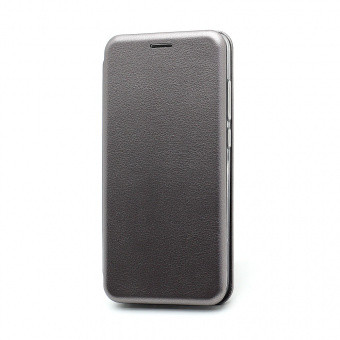 Чехол-книга для SAMSUNG A205F (A20)/A305F (A30), Fashion Case, с магнитом, серый
