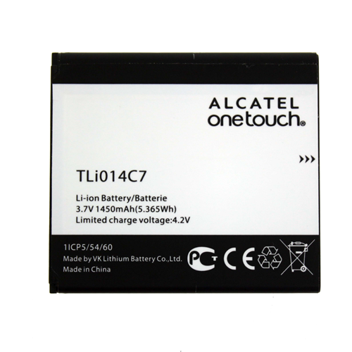 АКБ для ALCAT (TLi014C7) 4024D (Pixi First) (1450mAh) AAA