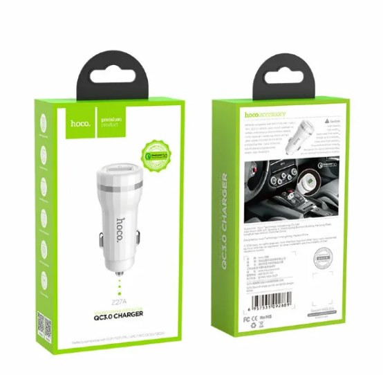 АЗУ HOCO Z27A Staunch, 2.4mA,  QC3.0