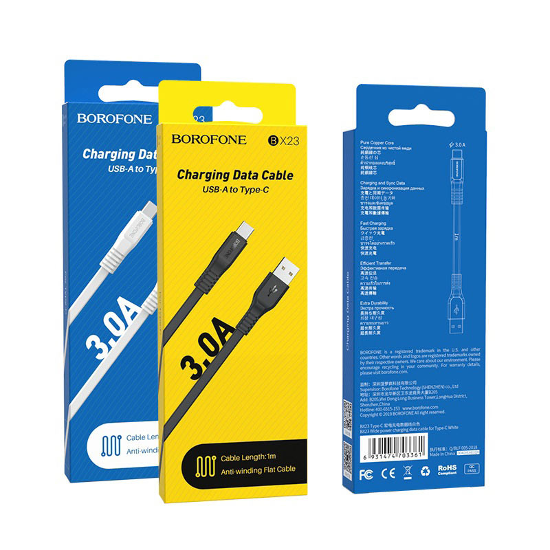 USB кабель для TYPE-C BOROFONE BX23