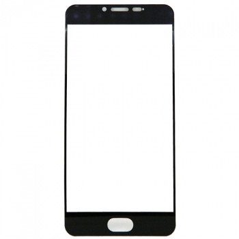 Защитное стекло для HUAWEI Y5 2017/Y6 2017, 3D/4D, черное, в упаковке