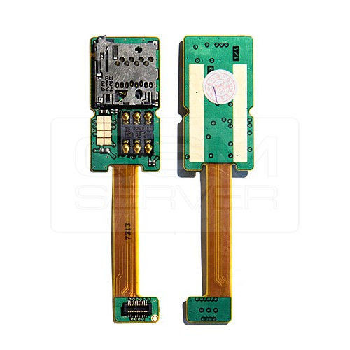 Шлейф для Nokia N93 (с коннекорами/компанентами + сим -конт + конт. флеш)