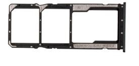 Контейнер SIM для Xiaomi Poco M3 черный