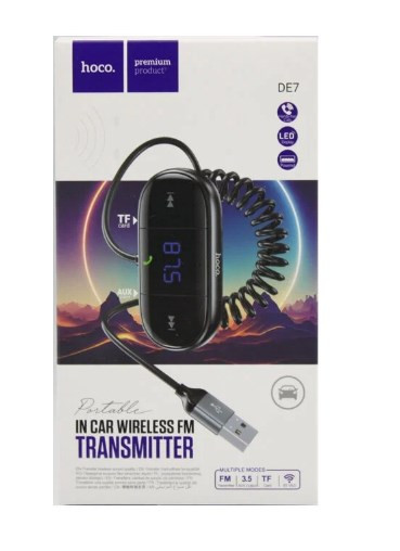 FM-модулятор BLUETOOTH HOCO DE7