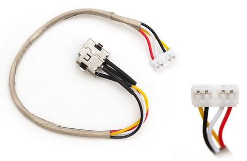 Разъем заряда для HP DV7-1000 Series (с кабелем)