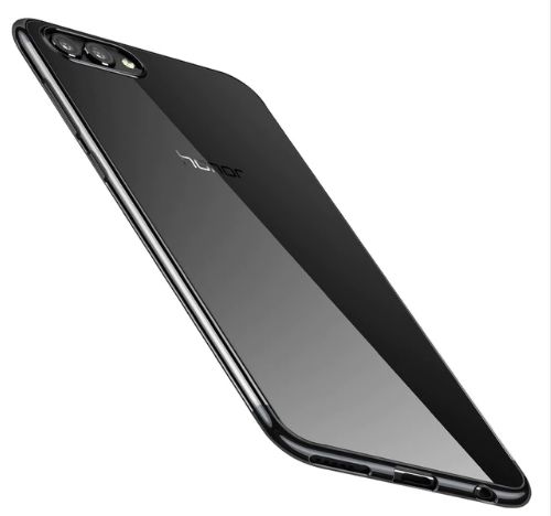 Силикон для Huawei Honor 9 ite, с рамкой, черный