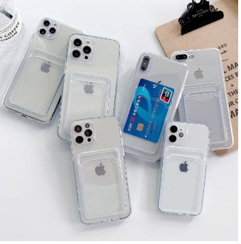 Накладка для Apl IPh 12, противоударный с визитницей