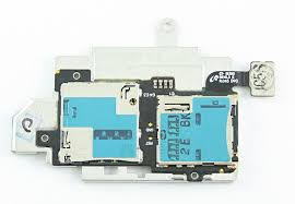 Коннектор SIM+MMC для Samsung i9300 на плате Оригинал