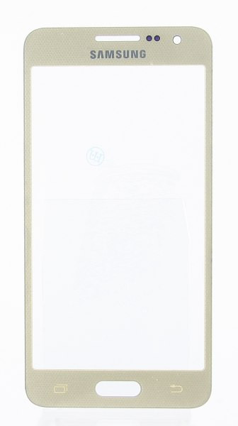 Стекло дисплея для Samsung A300F (A3 2015) (золото)