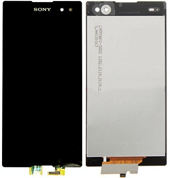 Дисплей для Sony D2533/D2502 (C3/C3 Dual) в сборе с сенсором (черный) Оригинал