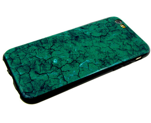 Накладка для Apl IPh XS Max, Имитация мрамора, Малахит