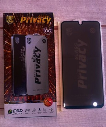 Защитное стекло для SAMSUNG A17. Антишпион OG. 3D черный