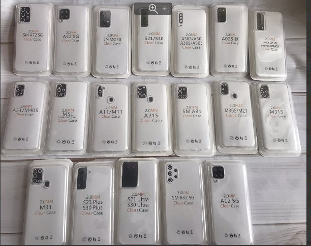 Накладка для SAMSUNG A217 A21S , SILICONE COVER Soft-touch, прозрачный