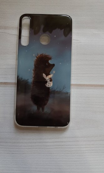 Накладка для HUAWEI Honor 9S, единорожек, жидкие блестки, розовый