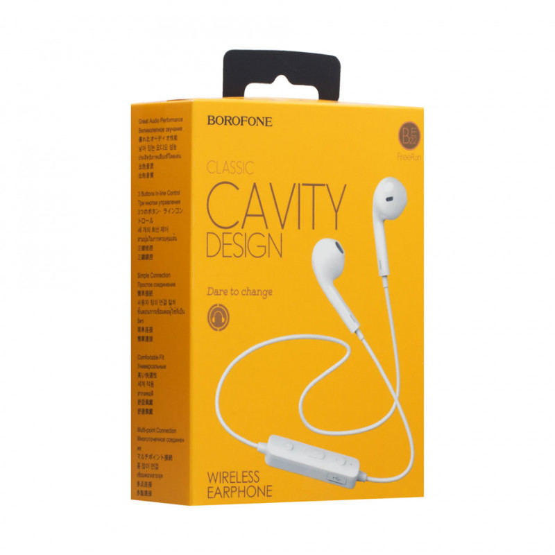 Гарнитура Bluetooth BOROFONE BE22