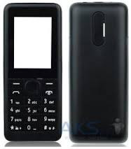 Корпус для Nokia 107 Dual (черный)