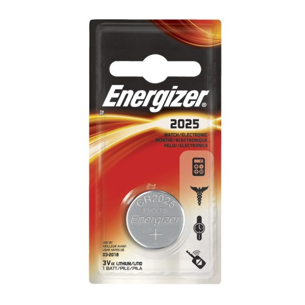 Батарейка Energizer CR2025 BL1 /20/06312