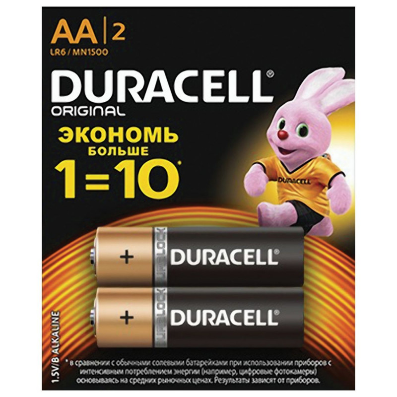 Батарейка Duracell LR06 6х(2бл-отрывных)