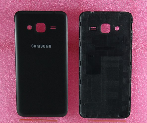 Крышка АКБ для Samsung J320F (J3 2016) (черный)