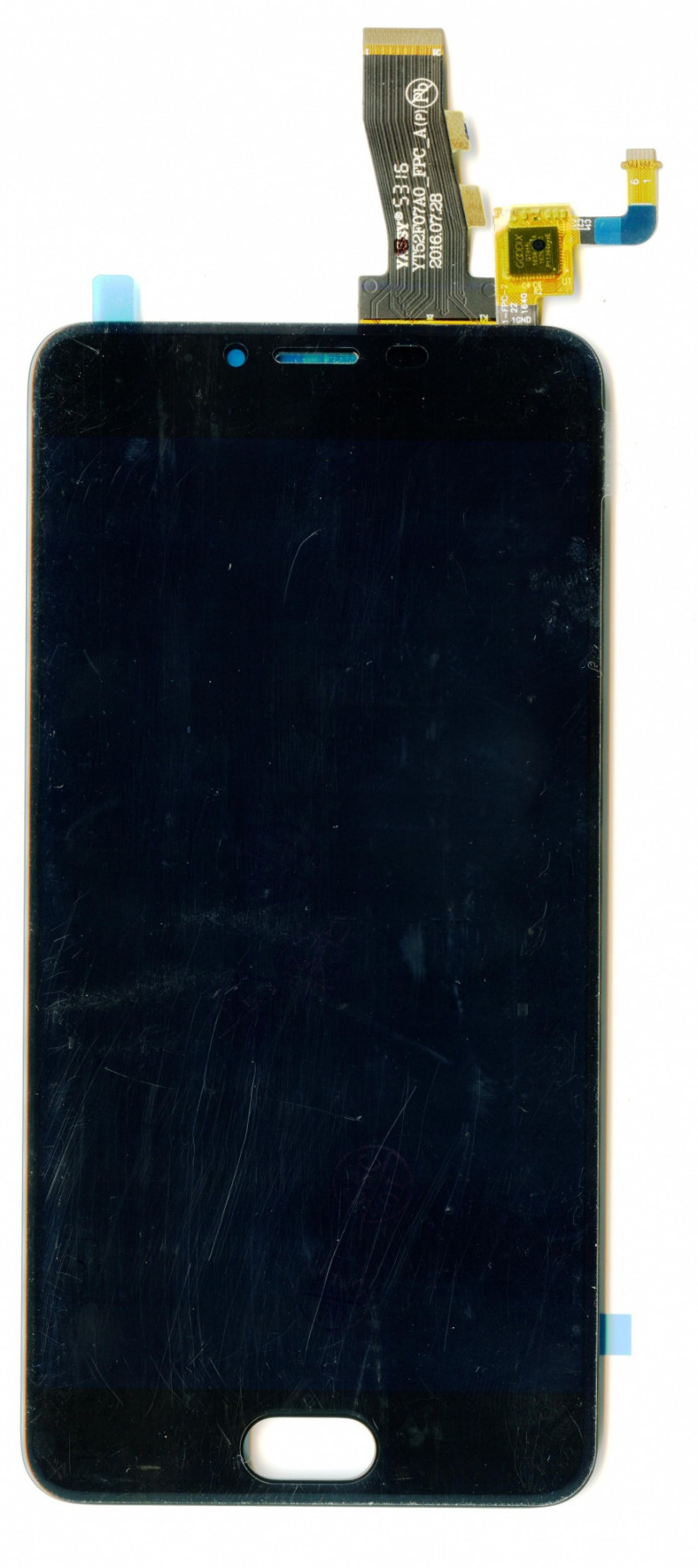 Дисплей для Meizu M5 в сборе с сенором (черный)