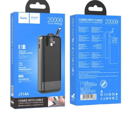 Внешний аккумулятор HOCO J114A 20000mAh