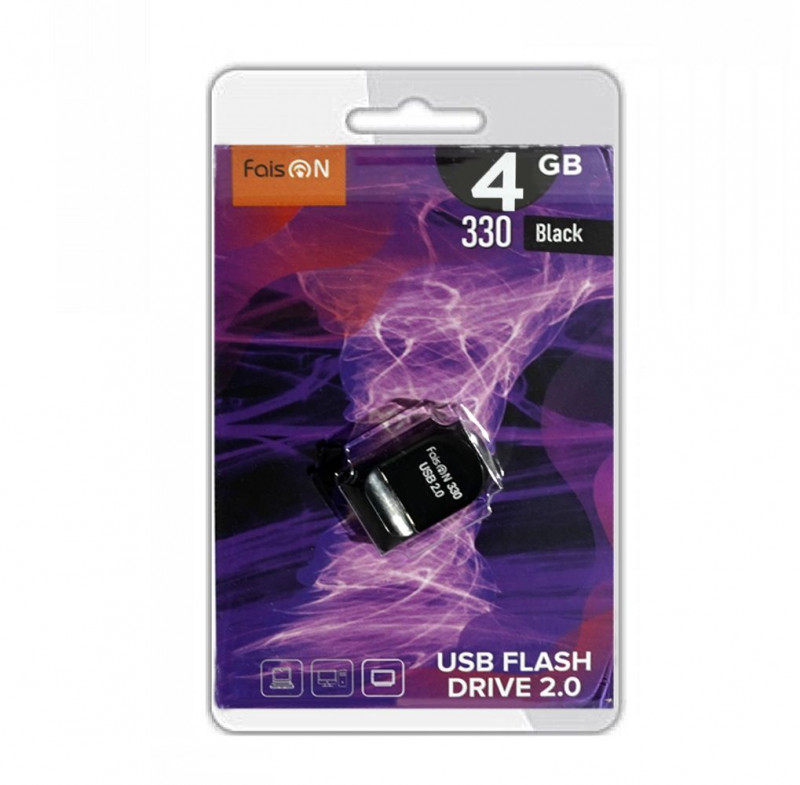 Флеш-накопитель 4Gb FaisON 330, USB 2.0