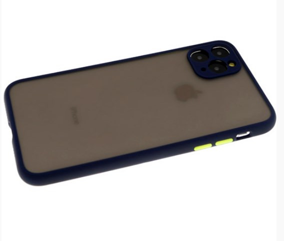 Накладка для HUAWEI Honor 30, противоударный, прозрачно-матовый-синий