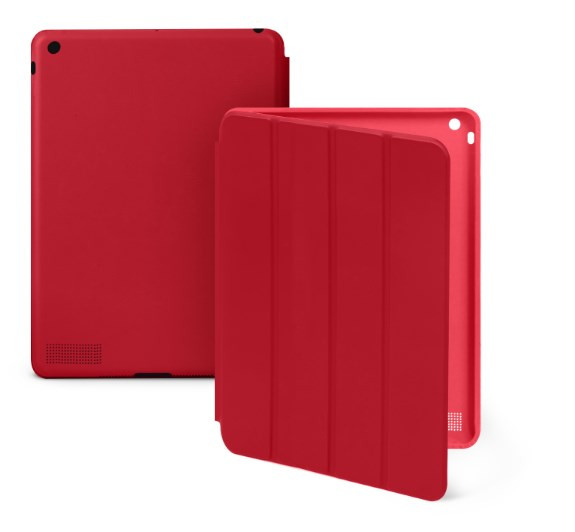 Чехол-книга для iPAD 2/3/4 кожа Copi Orig красный