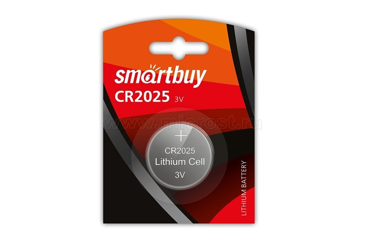Батарейка Smartbuy CR2025 BL5 29629