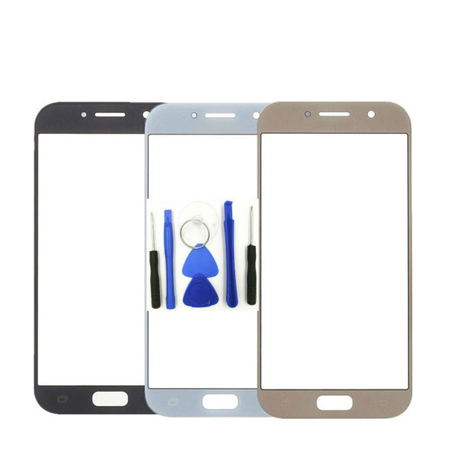 Стекло дисплея для Samsung A520F (A5 2017) (белый)