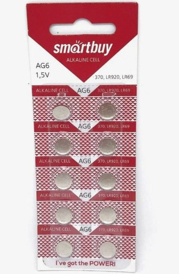 Батарейка Smartbuy AG6