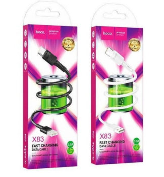 USB кабель для TYPE-C HOCO X83 Victory, 3A, 1 м
