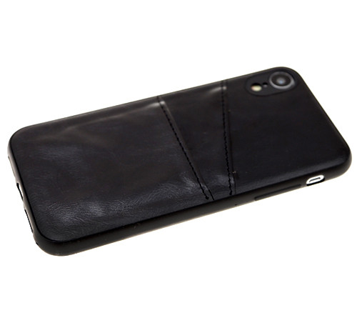 Накладка для HUAWEI Honor 9 lite, с кармашком под визитницу, черный