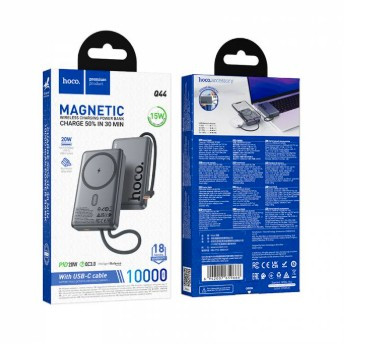 Внешний аккумулятор HOCO Q44 Origen, с беспроводной зарядкой, 20W, 20000 мА⋅ч