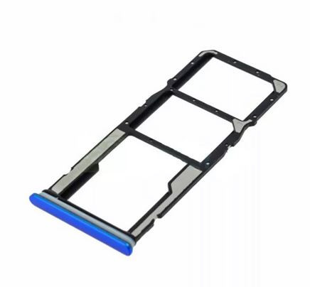 Контейнер SIM для Xiaomi Redmi 9A 9C синий
