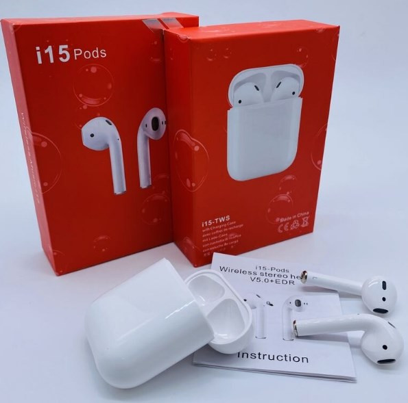 Гарнитура Bluetooth i15 copy