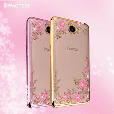 Силикон для HUAWEI Honor 8C, со стразами