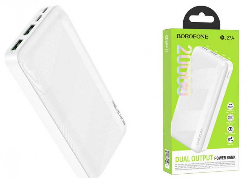 Внешний аккумулятор BOROFONE BJ27A 20000mAh