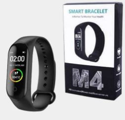 Фитнес браслет M4 Bluetooth 4.0 ИЗМЕРЯЕТ ДАВЛЕНИЕ