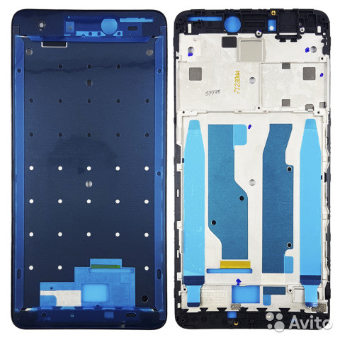 Рамка дисплея для Xiaomi Redmi 4X (черный)