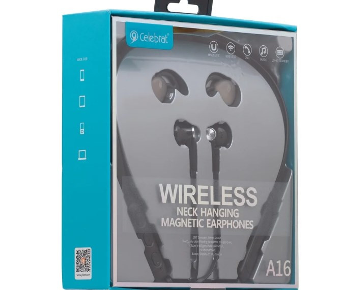 Гарнитура CELEBRAT A16 Bluetooth