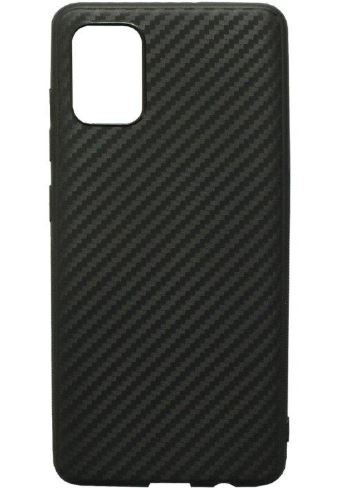 Накладка для SAMSUNG J530 (J5 2017), карбон, черный